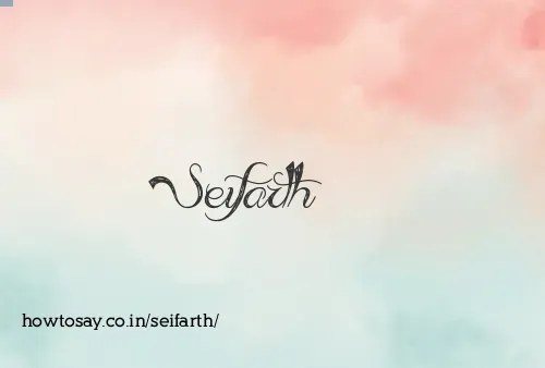 Seifarth
