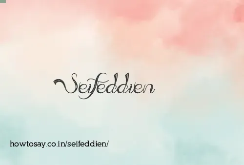 Seifeddien