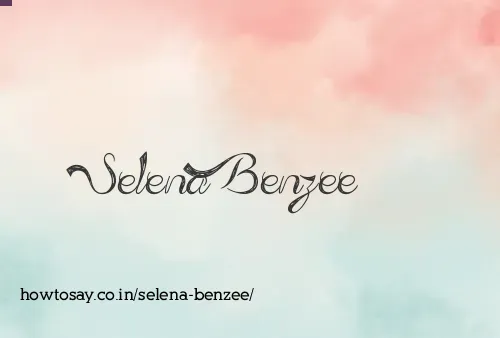 Selena Benzee