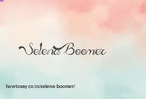Selena Boomer