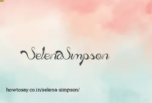 Selena Simpson