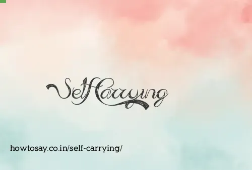 Self Carrying