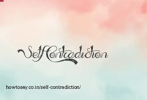 Self Contradiction