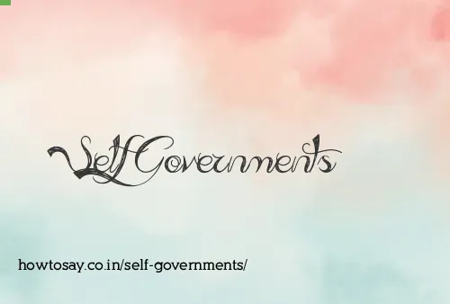 Self Governments