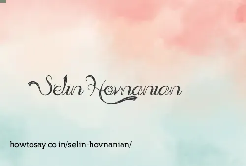 Selin Hovnanian