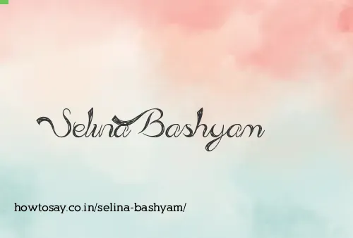 Selina Bashyam