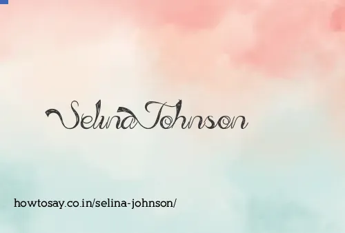 Selina Johnson
