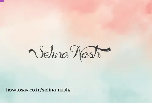 Selina Nash
