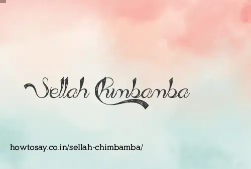 Sellah Chimbamba