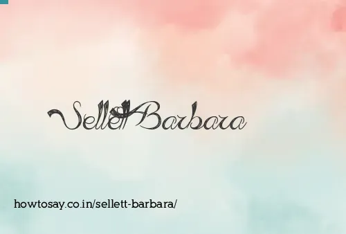 Sellett Barbara
