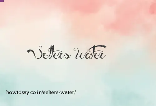 Selters Water