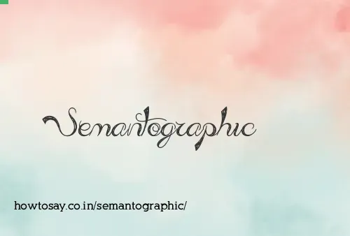 Semantographic