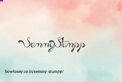 Semmy Stumpp