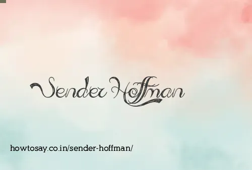 Sender Hoffman