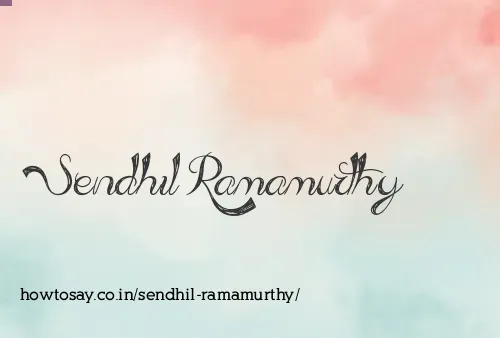 Sendhil Ramamurthy