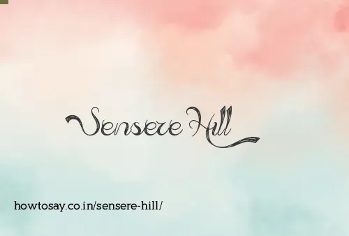 Sensere Hill