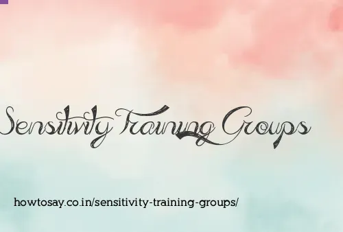 Sensitivity Training Groups