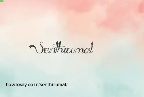 Senthirumal
