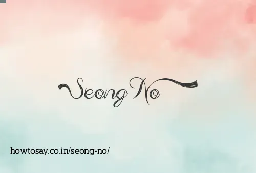 Seong No