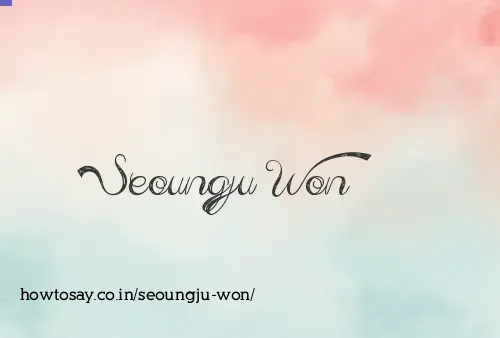 Seoungju Won