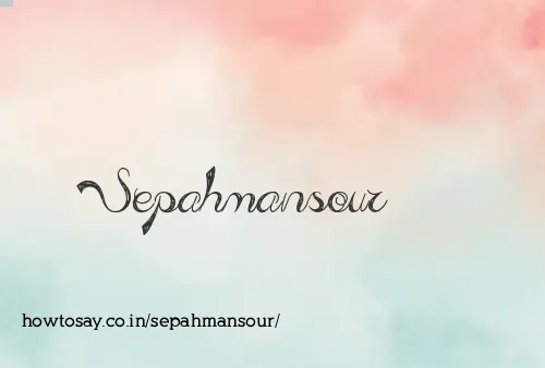 Sepahmansour
