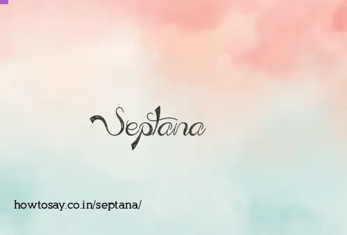 Septana