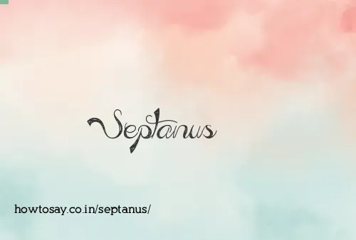 Septanus