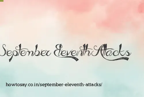 September Eleventh Attacks