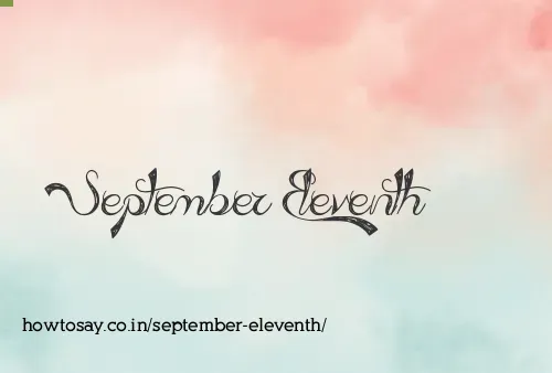 September Eleventh