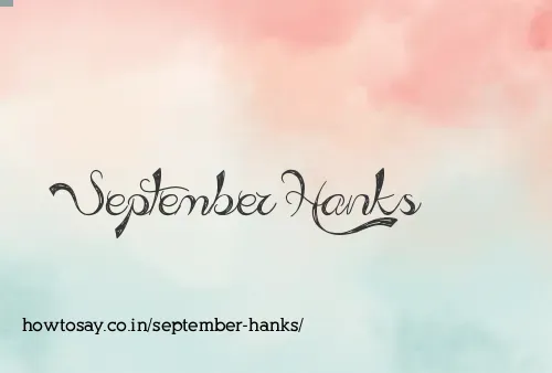 September Hanks