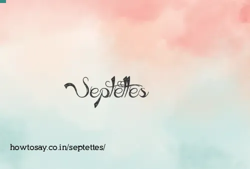 Septettes