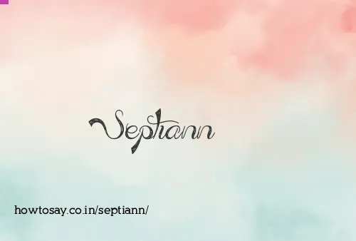 Septiann