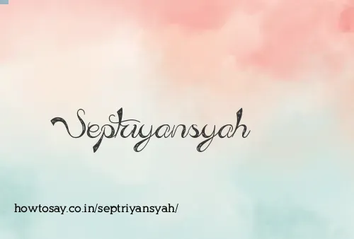 Septriyansyah
