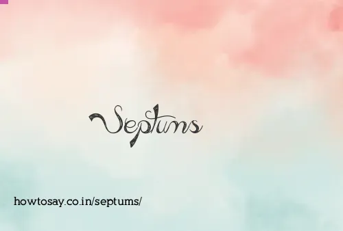Septums