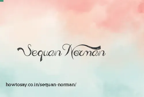 Sequan Norman