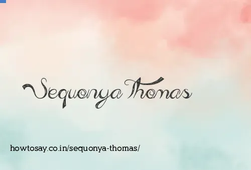 Sequonya Thomas