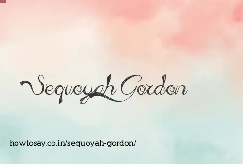 Sequoyah Gordon