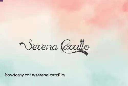 Serena Carrillo