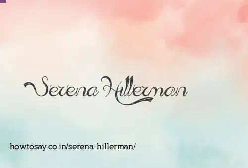 Serena Hillerman