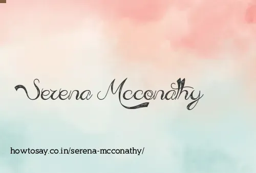 Serena Mcconathy