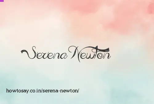 Serena Newton