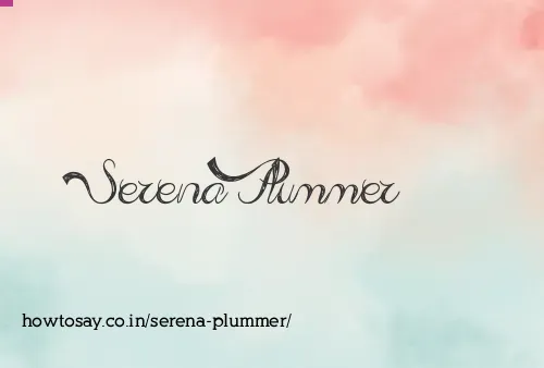 Serena Plummer