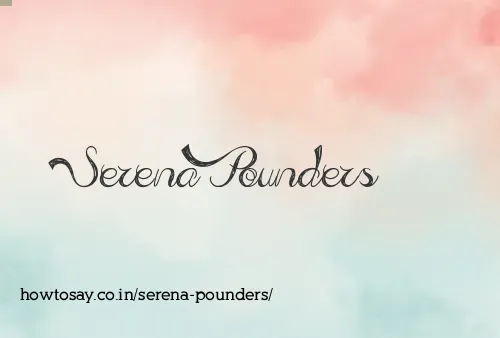 Serena Pounders