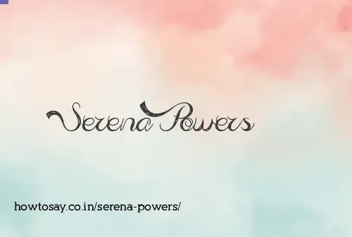Serena Powers