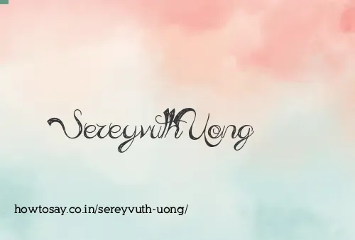 Sereyvuth Uong
