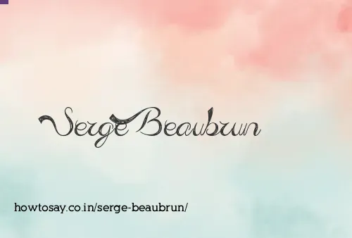 Serge Beaubrun