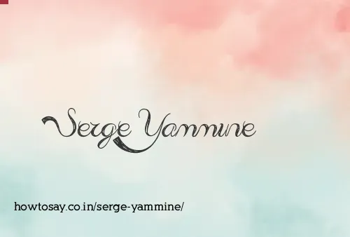 Serge Yammine