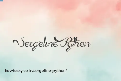 Sergeline Python