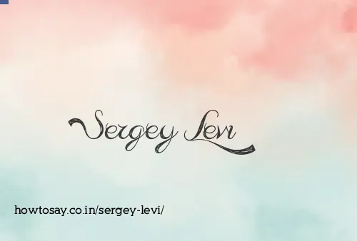 Sergey Levi
