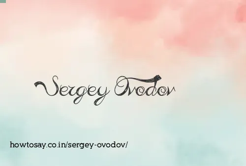 Sergey Ovodov